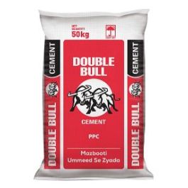 Double Bull Cement PPC -50Kgs