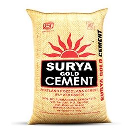 Surya Gold Cement PPC - 50Kgs